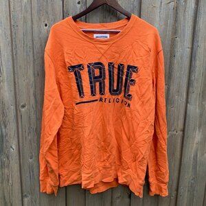 True Religion BIG LOGO Crewneck XXL